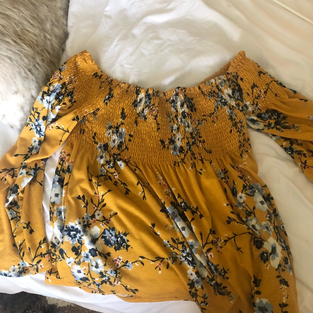 Formal over the shoulder top